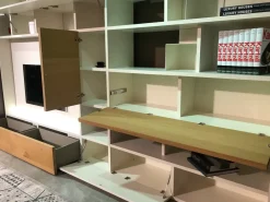 Sangiacomo Soggiorno completo  modo di in laccato opaco a prezzo scontato- Soggiorni Completi