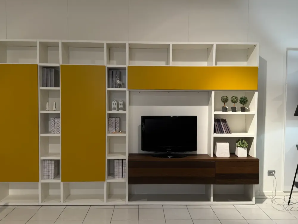 Jesse Soggiorno completo Open di in stile moderno in offerta- Soggiorni Completi