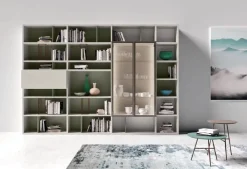 Soggiorno completo day 129 di in laminato materico a prezzo Outlet^Orme New