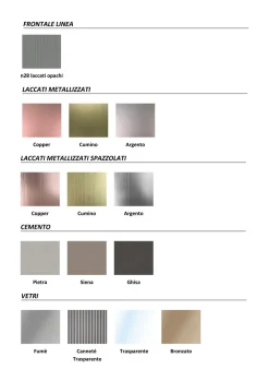 Soggiorno completo day 129 di in laminato materico a prezzo Outlet^Orme New