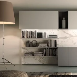 Outlet Soggiorno completo day 10 di in laminato materico a prezzo scontato Soggiorni Completi