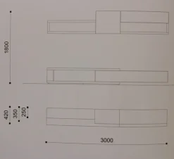 Soggiorno completo day 114 di in stile moderno a prezzi outlet^Orme Sale