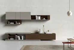 Discount Soggiorno completo day 101 di in laminato materico a prezzo Outlet Soggiorni Completi