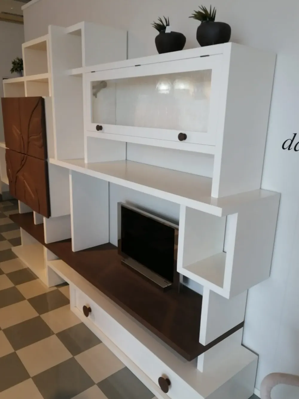 Soggiorno completo Pg700 di in legno a prezzo Outlet^Marchetti Clearance