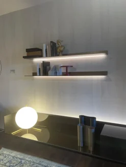 Rimadesio Soggiorno completo parete completa self plan  di in metallo a prezzo scontato- Soggiorni Completi