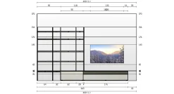 Soggiorno completo Sm017 di in laccato opaco a prezzo Outlet^Imab Clearance