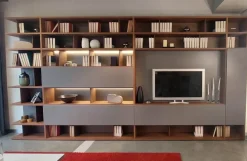 Best Soggiorno completo Spazioteca di in legno in Offerta Outlet Soggiorni Completi