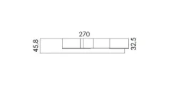 Colombini Casa Soggiorno completo Volo s305 di in stile design a prezzi outlet- Soggiorni Completi