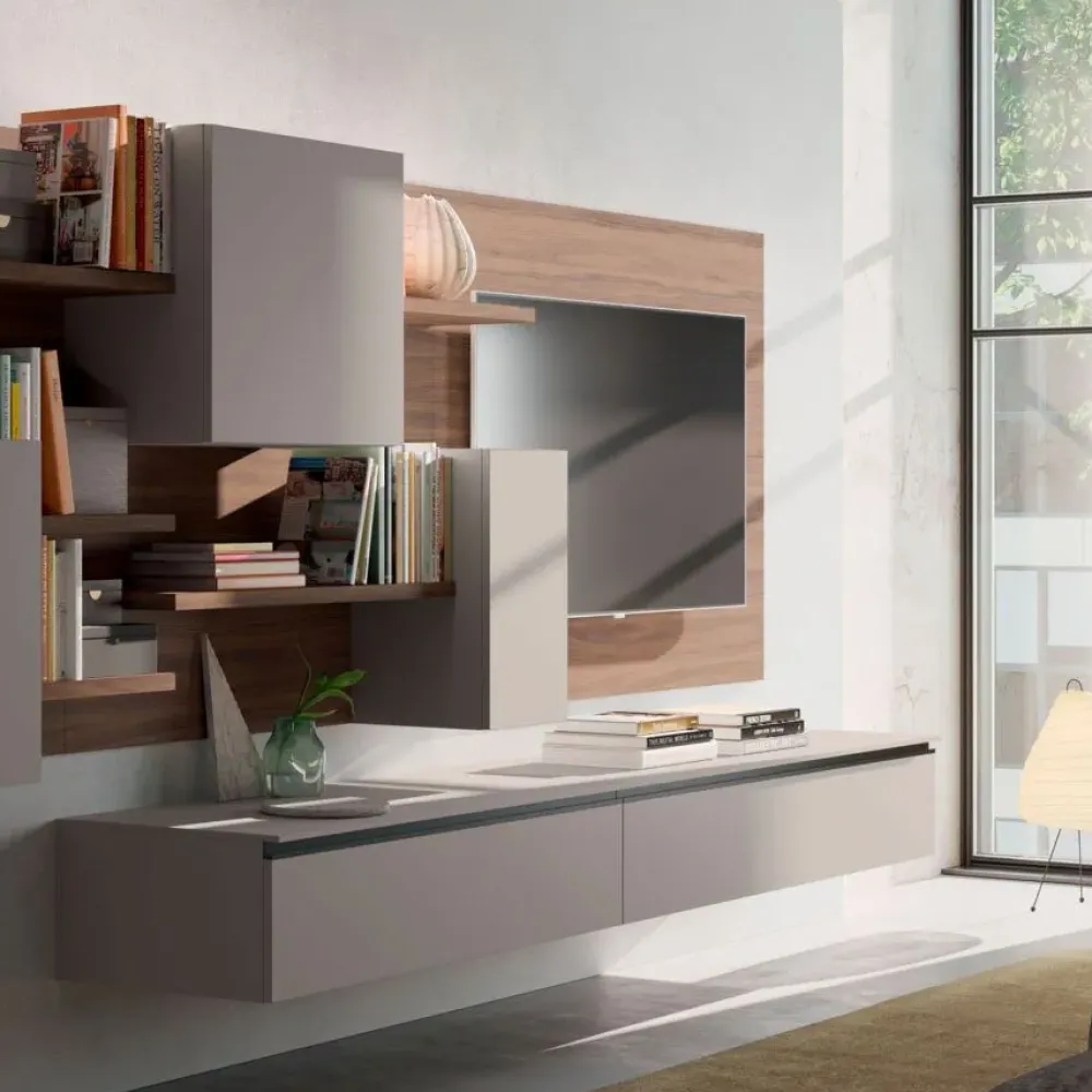 Online Soggiorno Light 02: design a prezzi outlet! Acquista ora! Soggiorni Completi