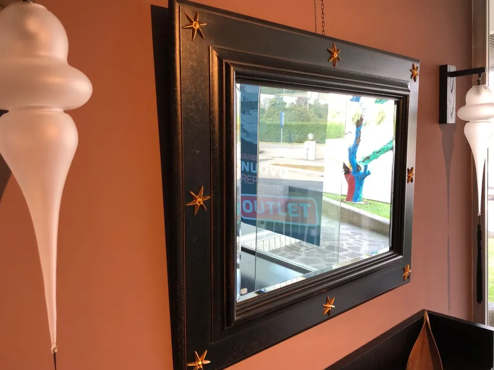 New Specchiera Stelle in legno a prezzo scontato Specchiere