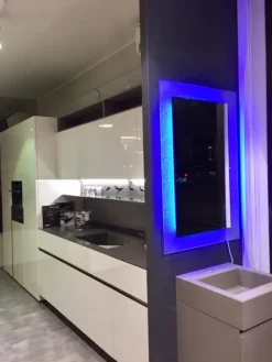 Specchiera in stile moderno Rgb specchio - luce led OFFERTA OUTLET^Fbl Clearance