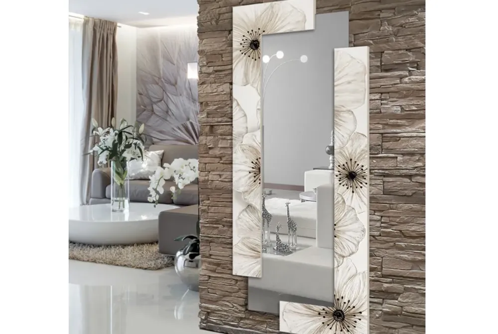 Pintdecor Specchiera Petunia scomposta a PREZZI OUTLET- Specchiere