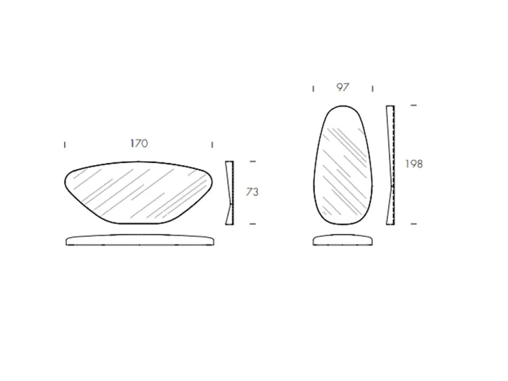 Outlet Specchiera Vogue di a prezzi ribassati Specchiere