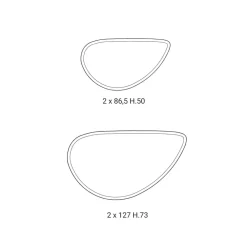 Easyline Specchio Boston di in stile design SCONTATO  affrettati- Specchiere