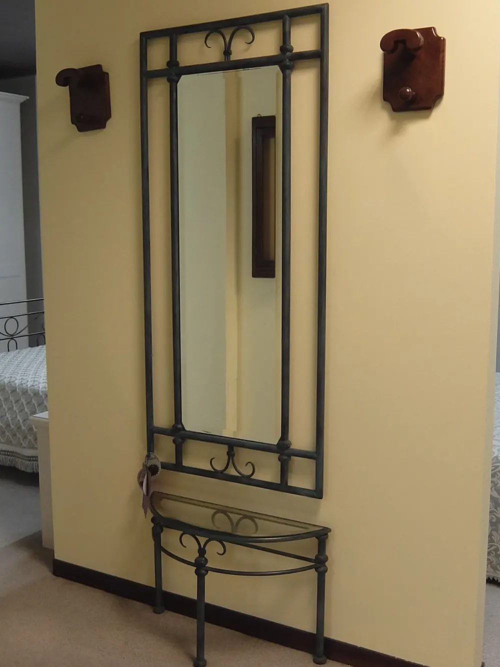 Artigianale Specchio classico Con panchetta di scontato -36%- Specchiere