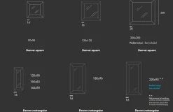 Discount Specchio Denver rectangular di a prezzi scontati Specchiere