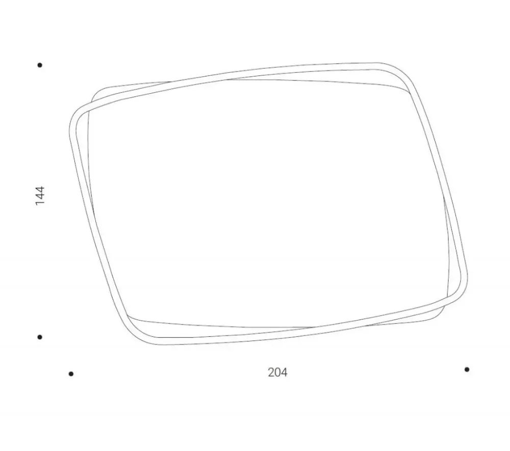 Specchio Golden big di in stile design SCONTATO affrettati^Ozzio Best