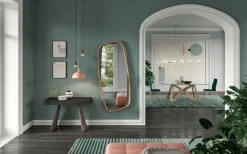 Discount Specchio Golden wood di in stile design SCONTATO affrettati Specchiere