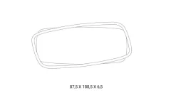 Discount Specchio Golden wood di in stile design SCONTATO affrettati Specchiere