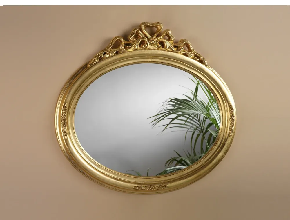 Clearance Specchio in stile classico Modello fiocco OFFERTA OUTLET Specchiere