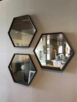 Alf Da Fre Specchio in stile design Esagona OFFERTA OUTLET- Specchiere