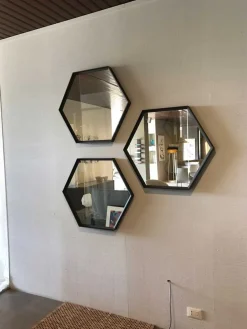 Alf Da Fre Specchio in stile design Esagona OFFERTA OUTLET- Specchiere