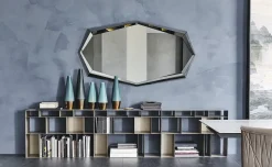 Specchio in stile design Emerald OFFERTA OUTLET^Cattelan Italia Outlet