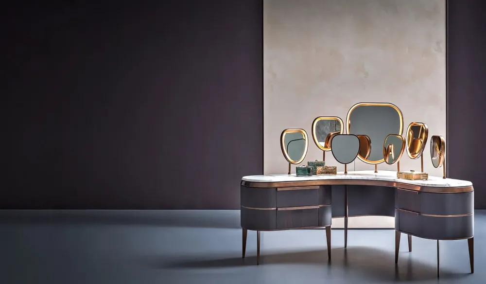 Flou Specchio in stile design Kara OFFERTA OUTLET- Specchiere