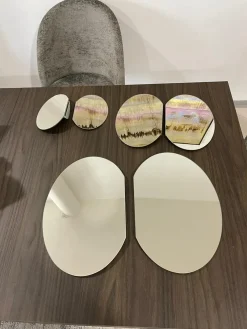 Discount Specchio in stile design Specchio farfalle OFFERTA OUTLET Specchiere