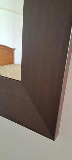 Specchio in stile moderna Mirror wood OFFERTA OUTLET^Spar Hot