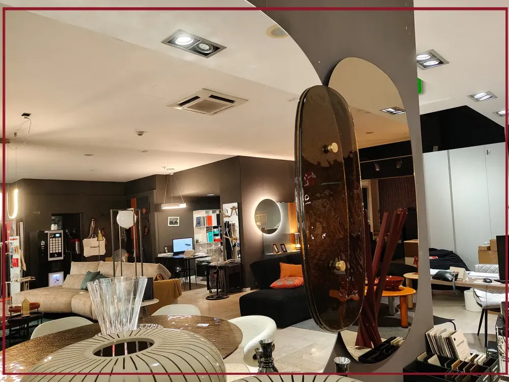 Specchio in stile moderna Lagoon OFFERTA OUTLET^Nature Design