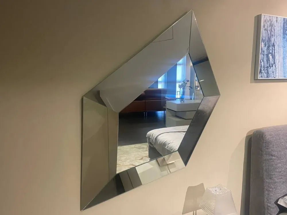 New Specchio in stile moderna City life grande OFFERTA OUTLET Specchiere