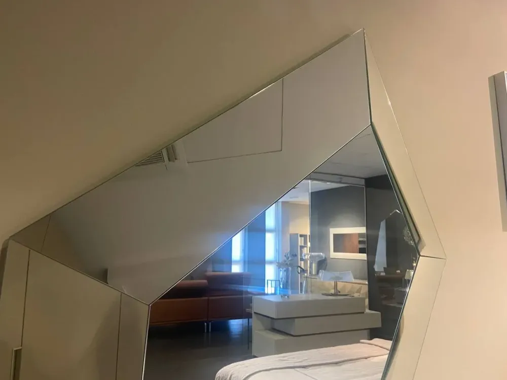 New Specchio in stile moderna City life grande OFFERTA OUTLET Specchiere