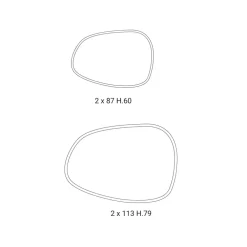 Sale Specchio Miami di in stile design SCONTATO Specchiere