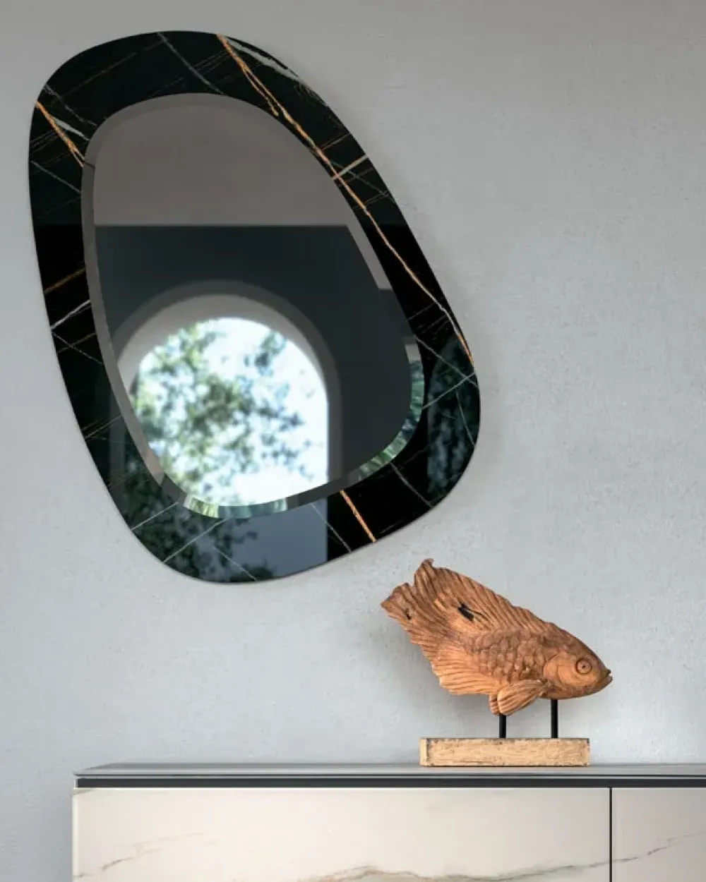 Best Specchio Miami vice di in stile design SCONTATO affrettati Specchiere