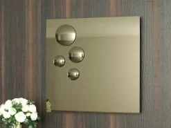 Artigianale Specchio modello Pallante di a prezzi outlet- Specchiere