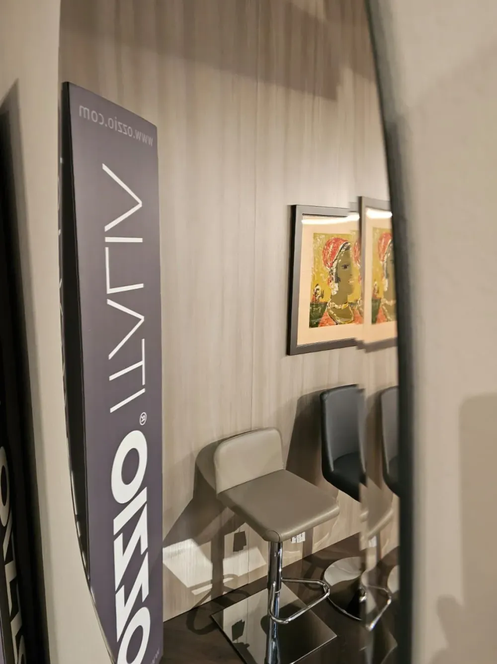 New Specchio moderna Miami di scontato -25% Specchiere