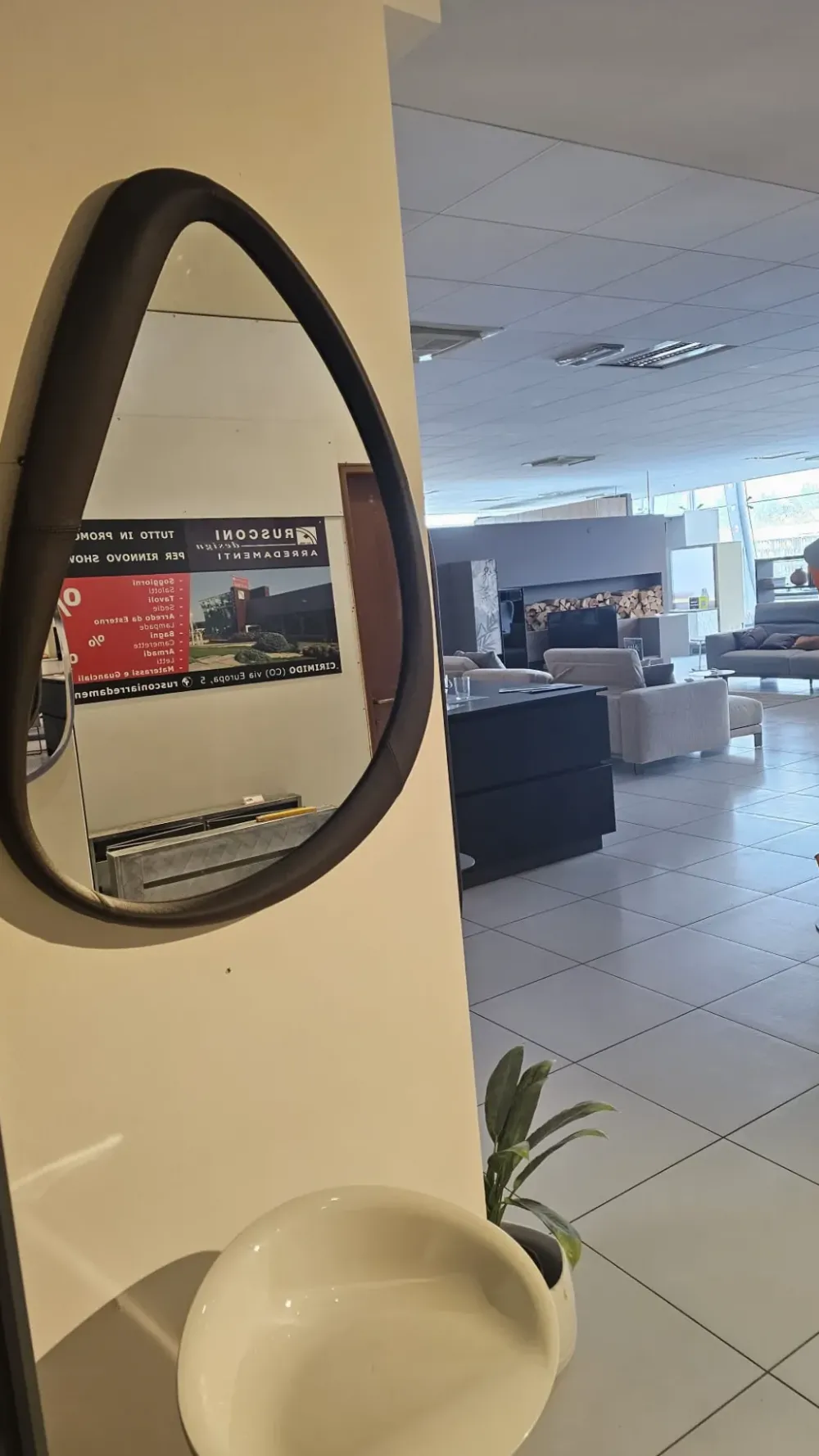 Specchio Soho di a prezzi scontati^Ozzio Discount