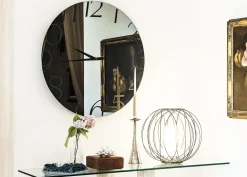 Specchio stile moderna modello Moment con orologio in OFFERTA OUTLET^Cattelan Italia New