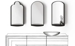 Specchio Windows di in stile design SCONTATO^Minotti Italia Outlet