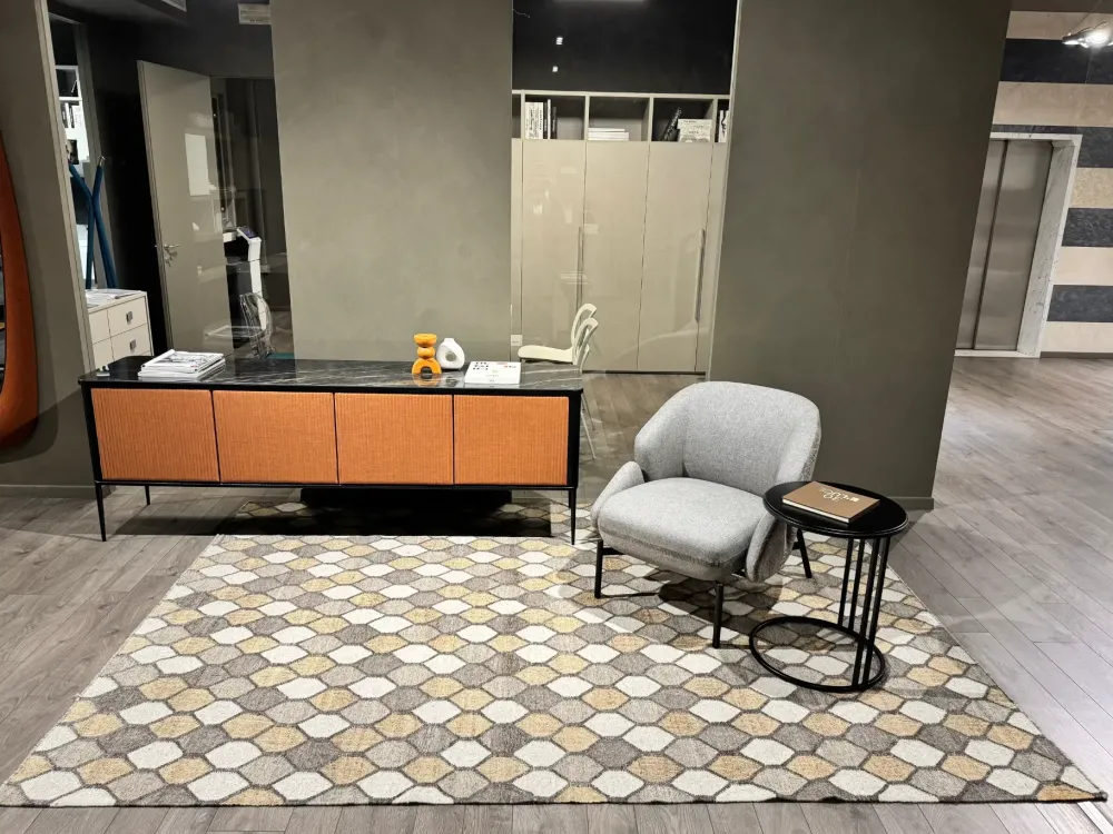 Artigianale TAPPETO Diamonds SCONTATO a PREZZO OUTLET- Tappeti