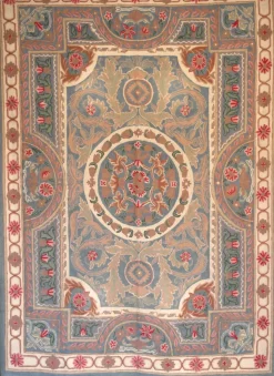 Tappeto in lana classico rettangolare Chainstich cm.140x200 di a prezzo ribassato^Sitap Clearance