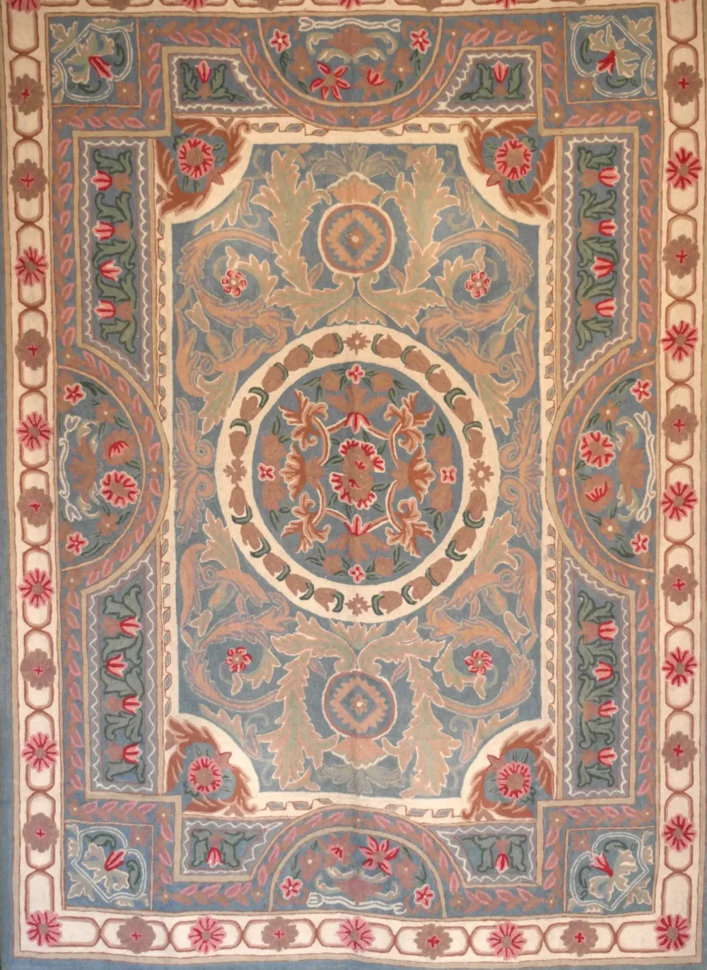 Tappeto in lana classico rettangolare Chainstich cm.140x200 di a prezzo ribassato^Sitap Clearance