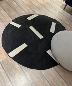 Nidi Tappeto in stile moderno Tappeto tondo planet in Offerta Outlet- Tappeti