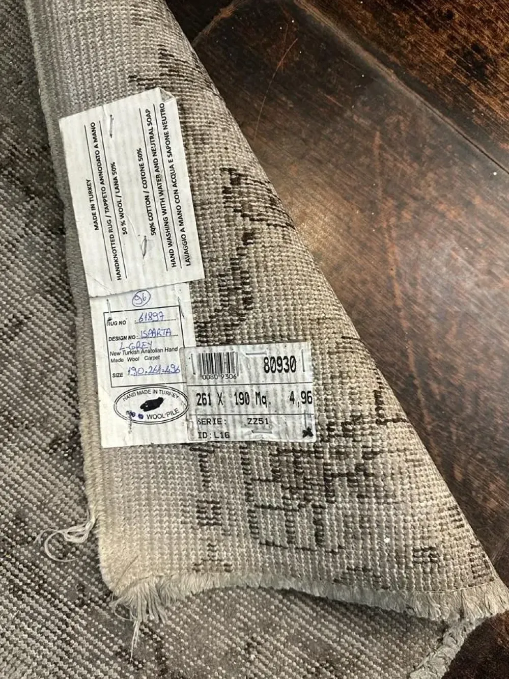 Artigianale TAPPETO Isparta SCONTATO a PREZZO OUTLET- Tappeti