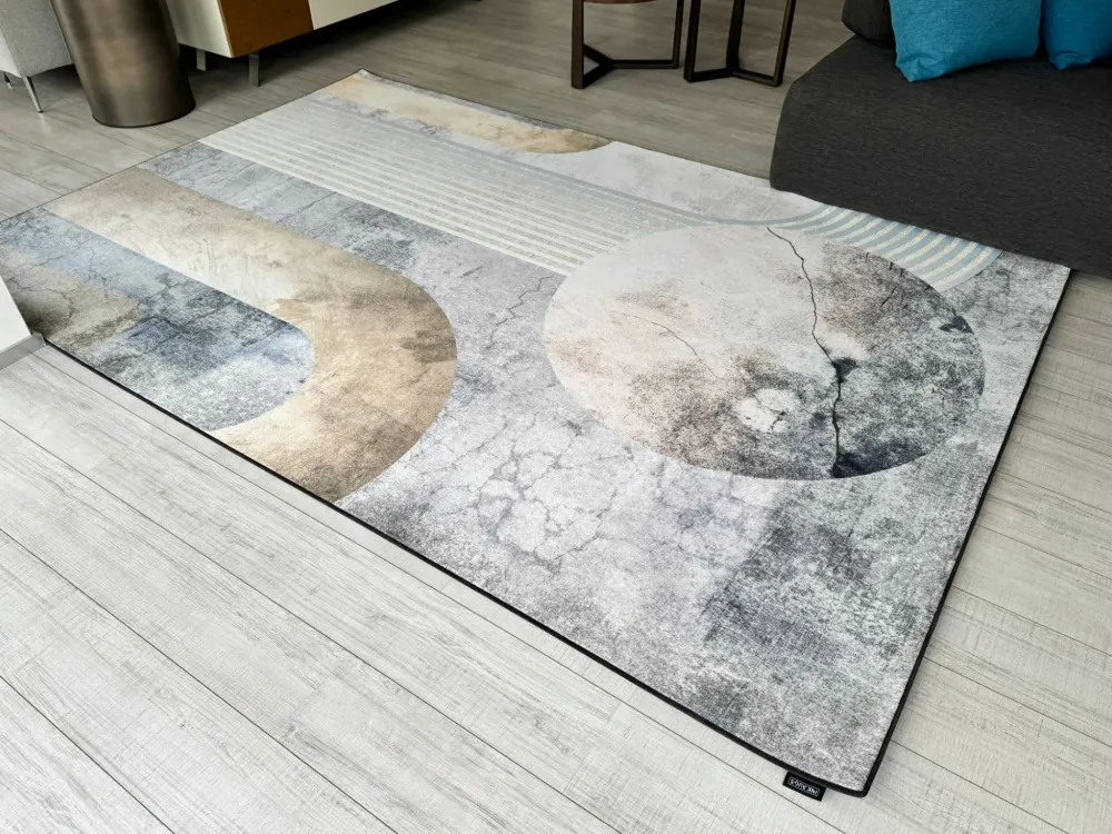 Tappeto modello Modello clock di inkiostro bianco con sconti imperdibili^Adriani e Rossi Outlet