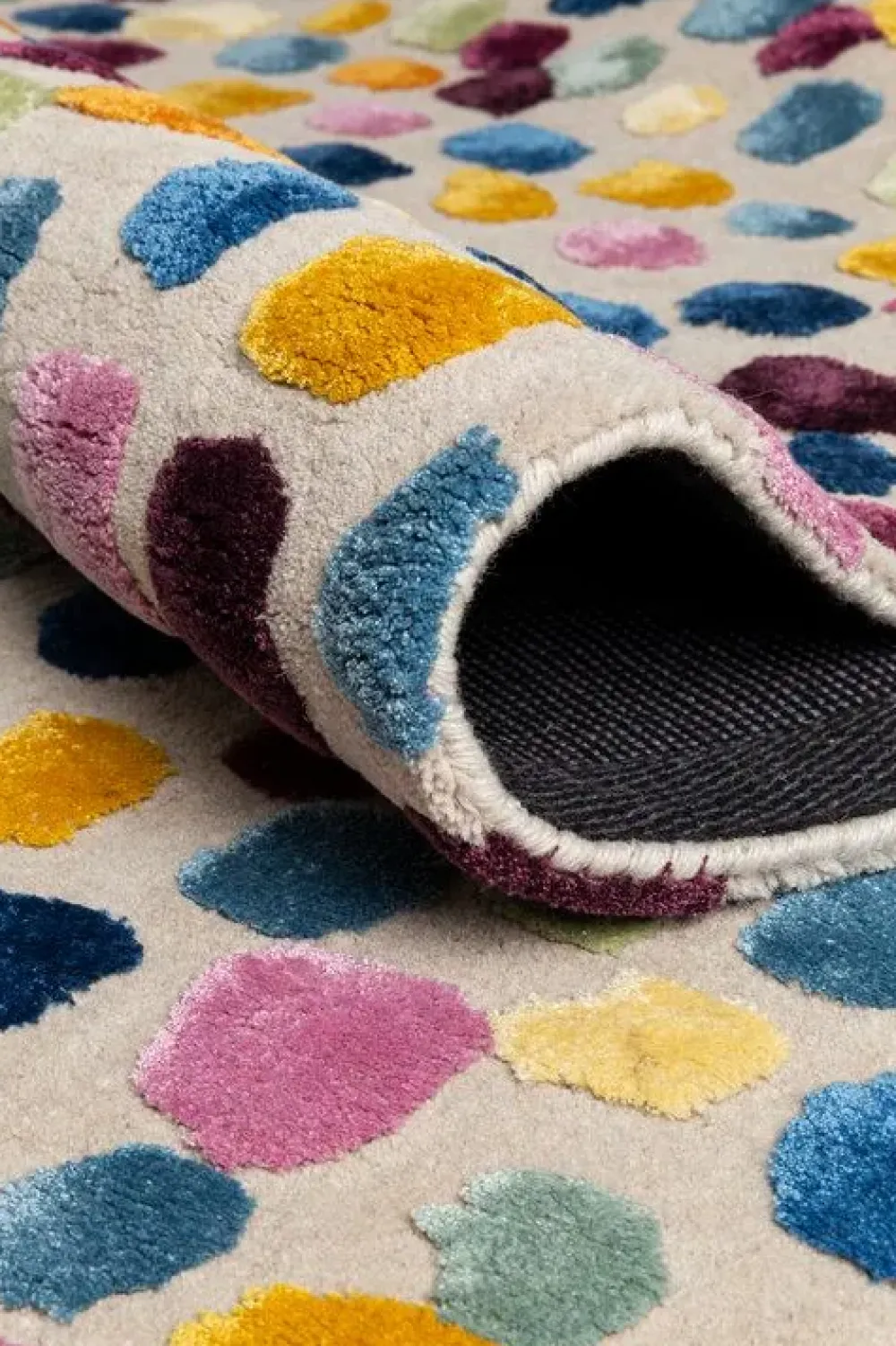 Artigianale Tappeto moderno Dotted a prezzo ribassato- Tappeti