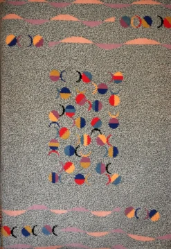 Hot Tappeto moderno in lana quadrato Pesci di in Offerta Outlet Tappeti