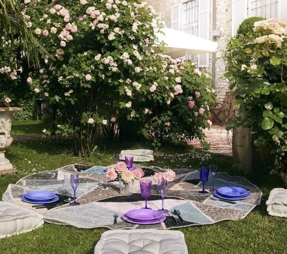 Tappeto Moderno modello Tappeto upcycling rotondo stile patchwork crash a prezzi convenienti^Sitap Online