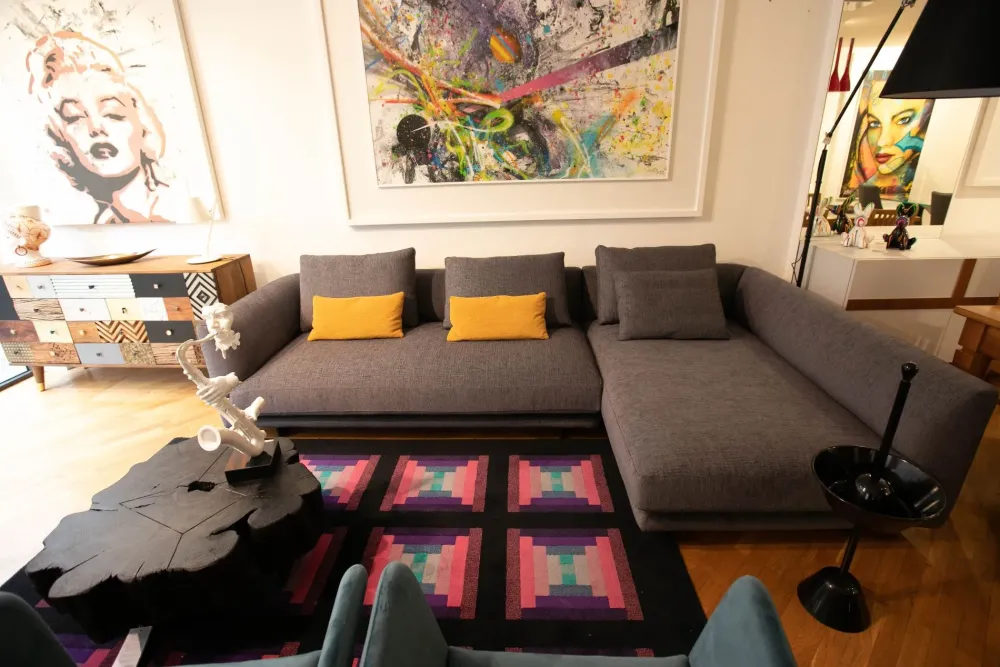 Online Tappeto Moderno rettangolare modello Disegno country modello primavera in offerta Tappeti